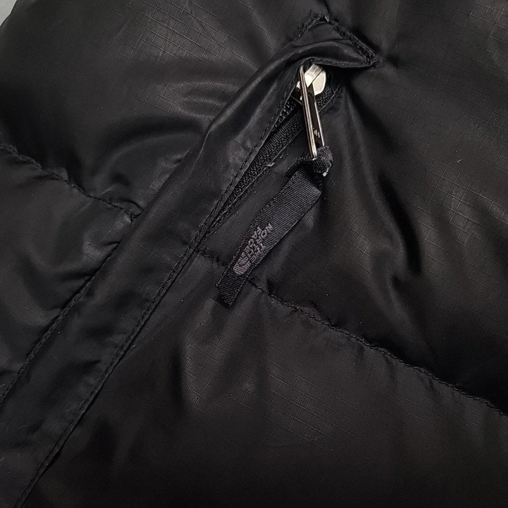 The North Face Puffer Vest Mens S Black 600 Down Nuptse Gorpcore Winter